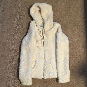 NWOT Hollister Sherpa hoodie Small